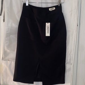 L’Agence black pencil skirt